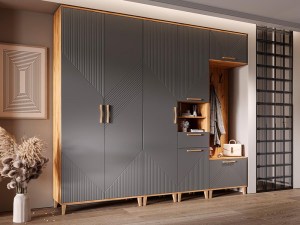 Модульная прихожая Ирис (Миф) Графит